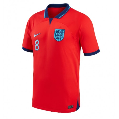 England Jordan Henderson #8 Replica Away Stadium Shirt World Cup 2022 Short Sleeve